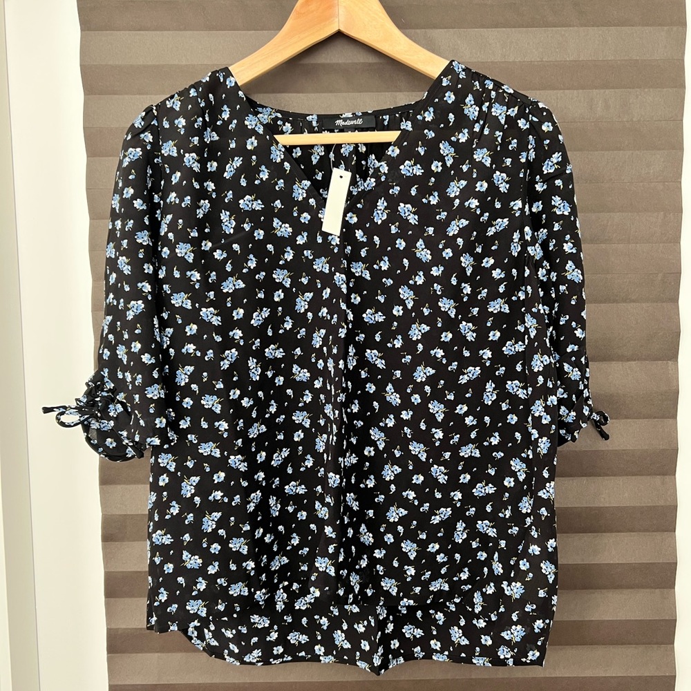 Madewell floral top